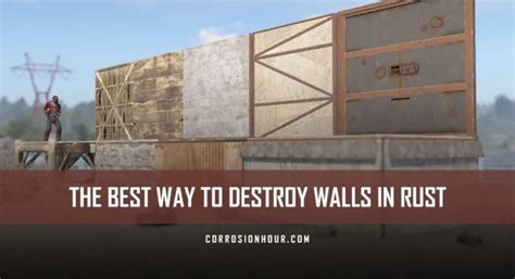 The Best Way to Destroy Walls in RUST 